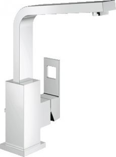 Grohe Eurocube wastafelmengkraan hoog